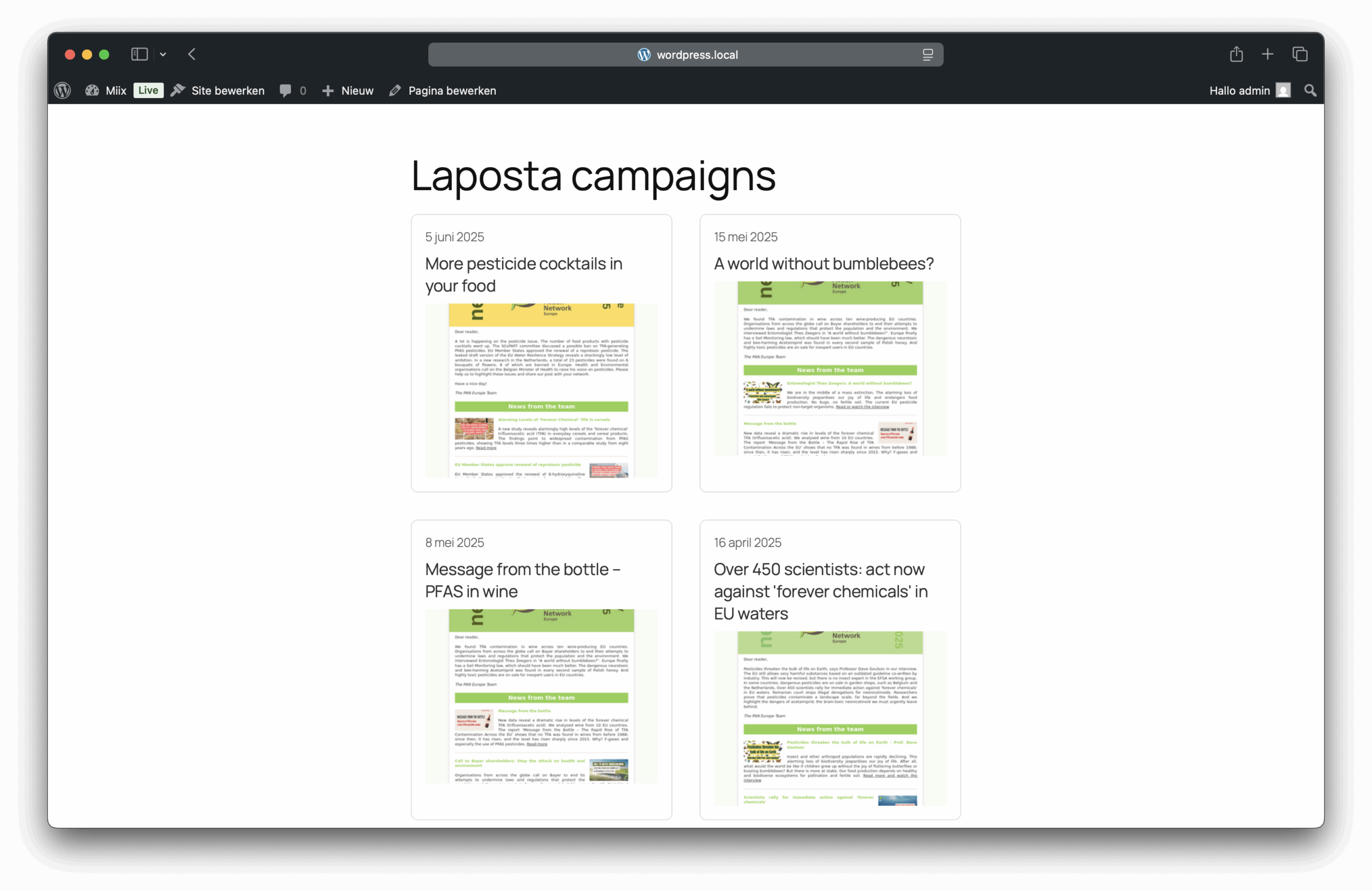 Laposta Campaigns Screenshot 7