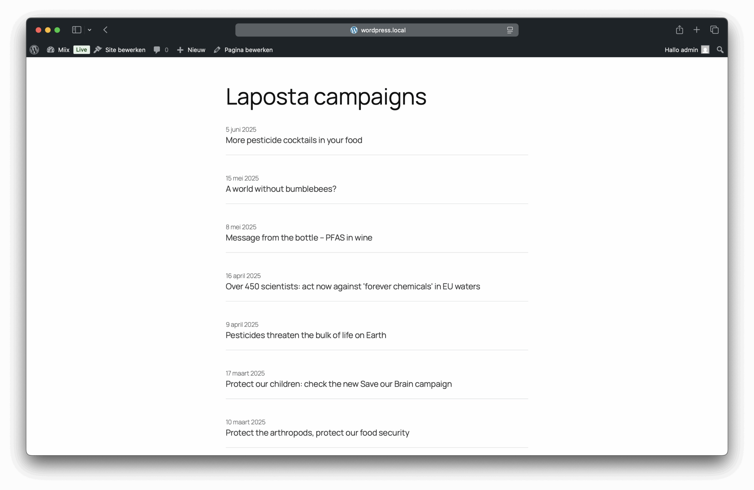 Laposta Campaigns Screenshot 8