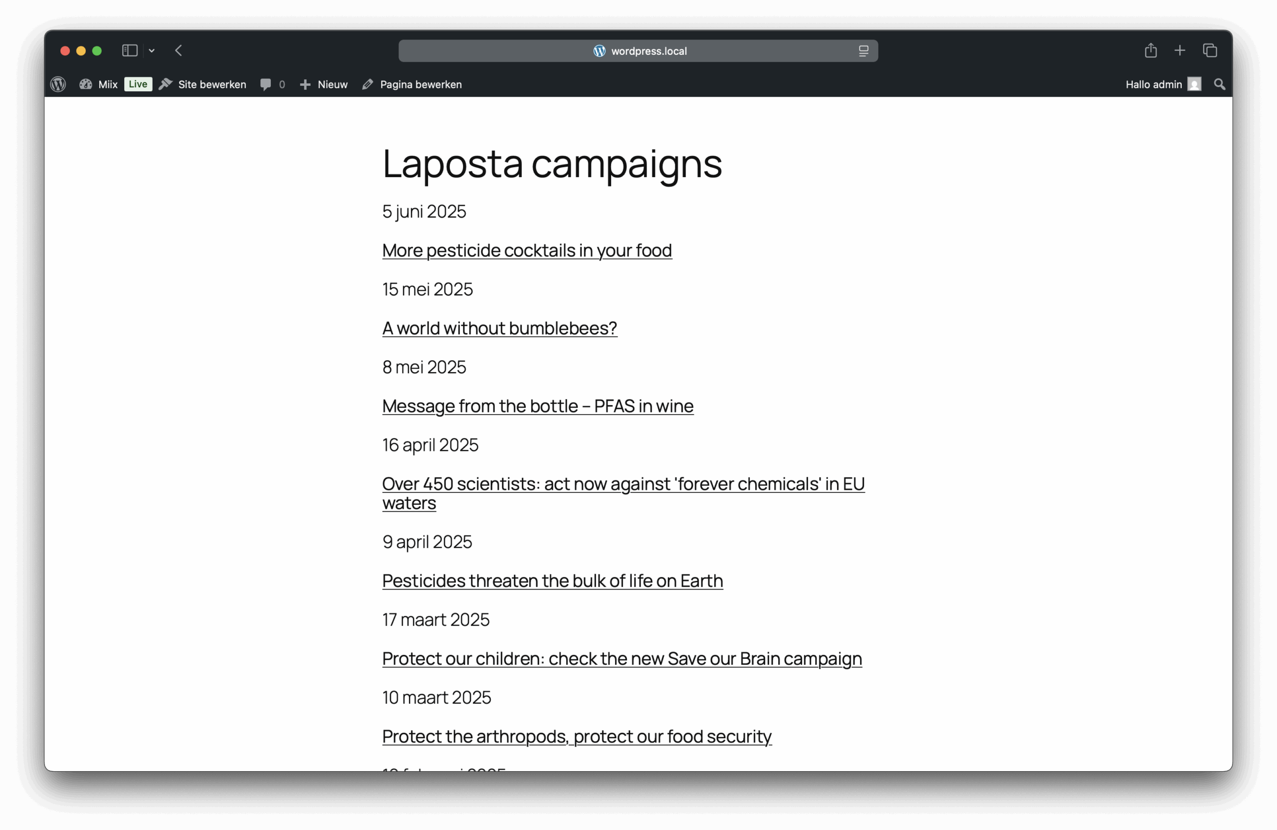 Laposta Campaigns Screenshot 9