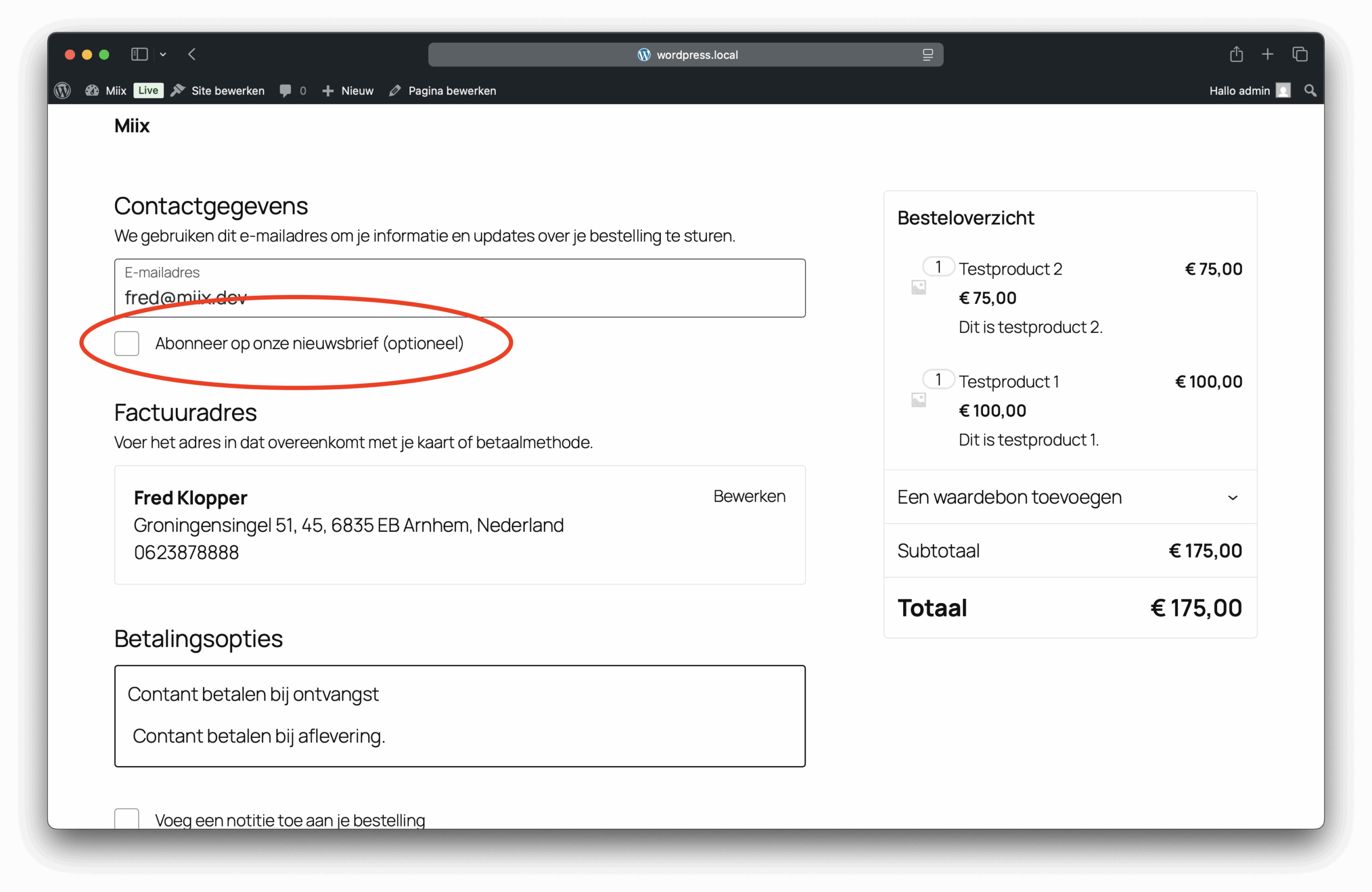 Laposta for WooCommerce Screenshot 10