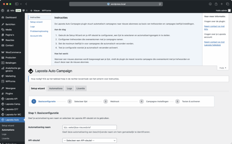 Laposta Auto Campaign Screenshot 8