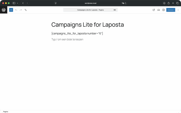 Campaigns Lite for Laposta Screenshot 4