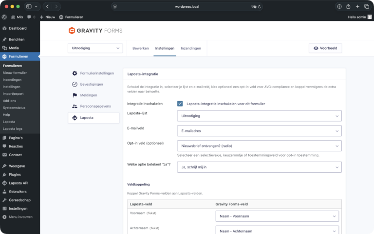 Laposta GF Screenshot 3