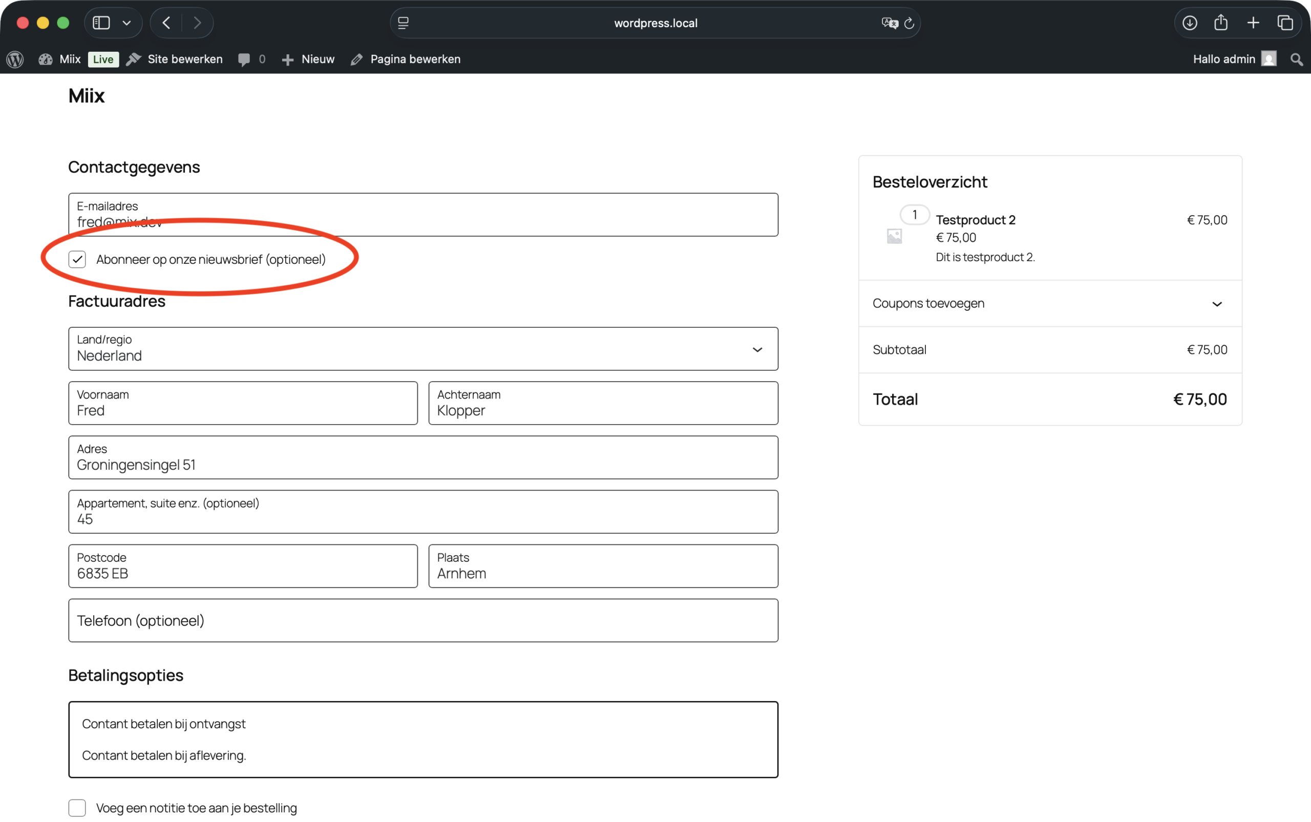 Laposta for WooCommerce Screenshot 12