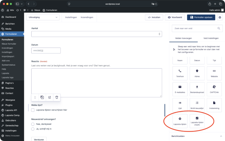 Laposta GF Screenshot 5